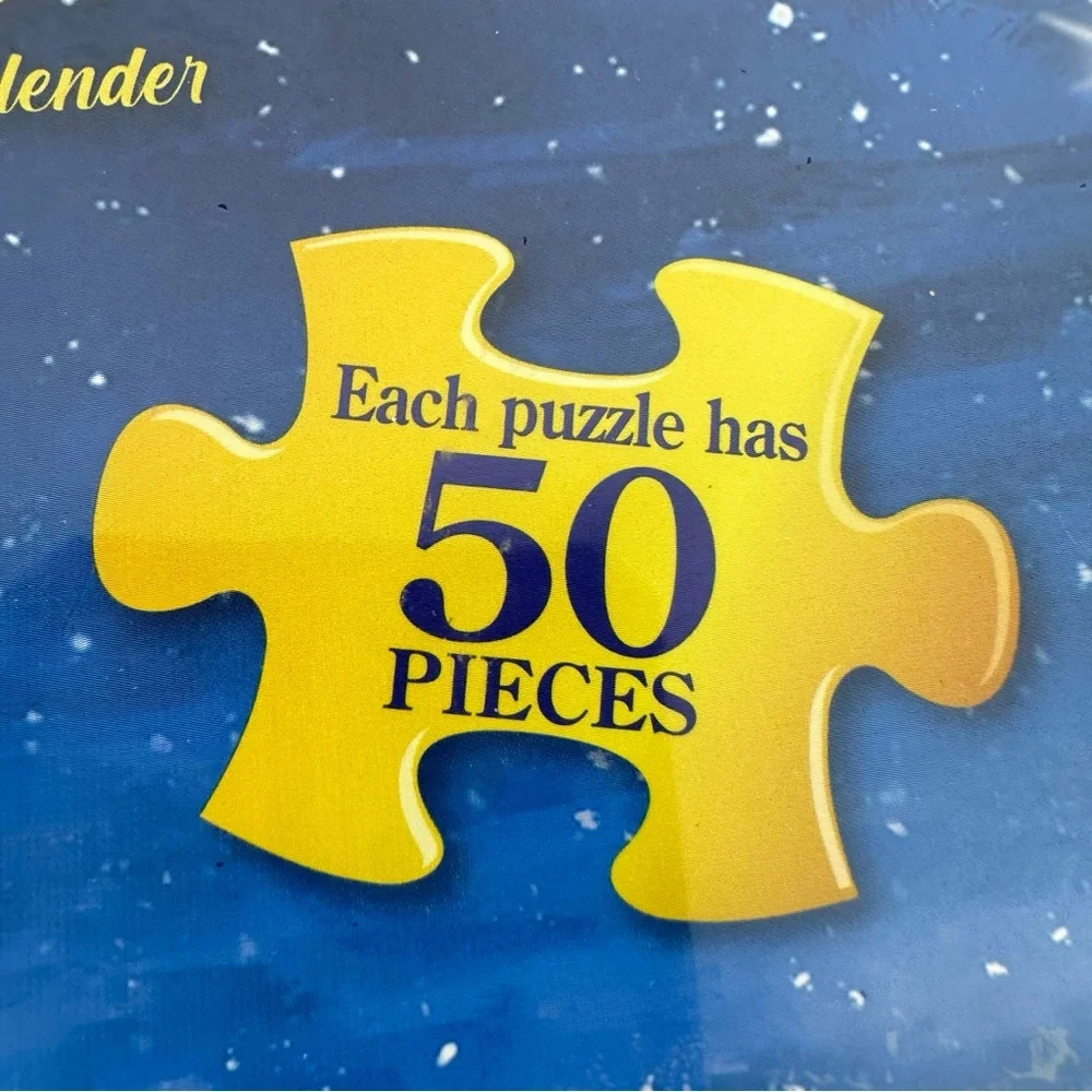 Nativity Advent Calendar: 24 Jigsaw Puzzles new  Christmas gift